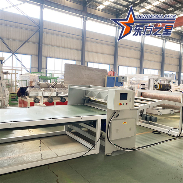 0,4-1,6 mm tykkelse plastpladeekstruderingsmaskine PP arkrulle produktionslinje