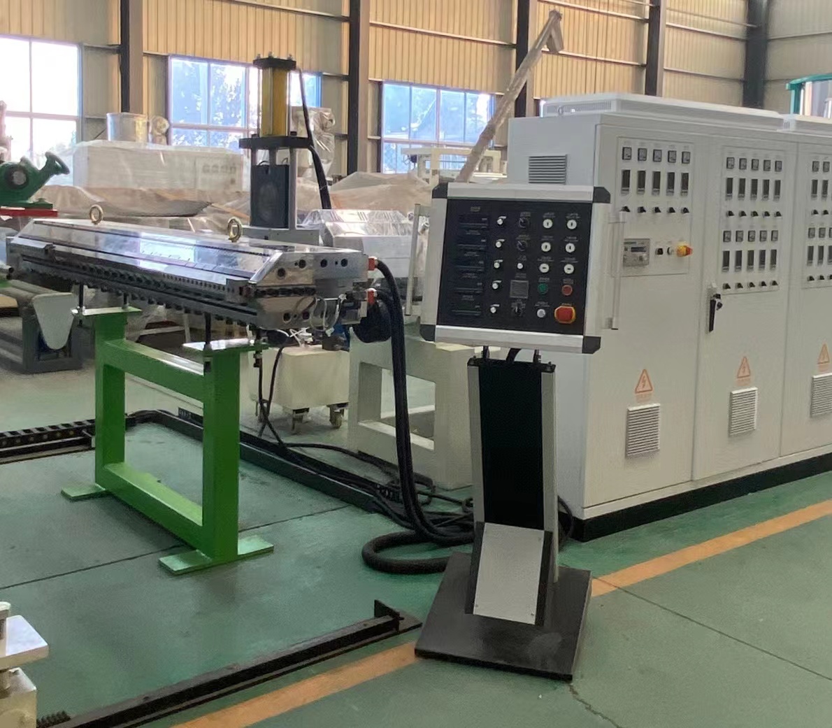 ​Justeringer før forsendelse af ABS Sheet Extrusion Machine