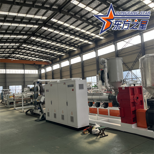 ABS co-ekstruderingspladeproduktionsudstyr sendt til Tanzania succesfuldt pakket og klar til forsendelse