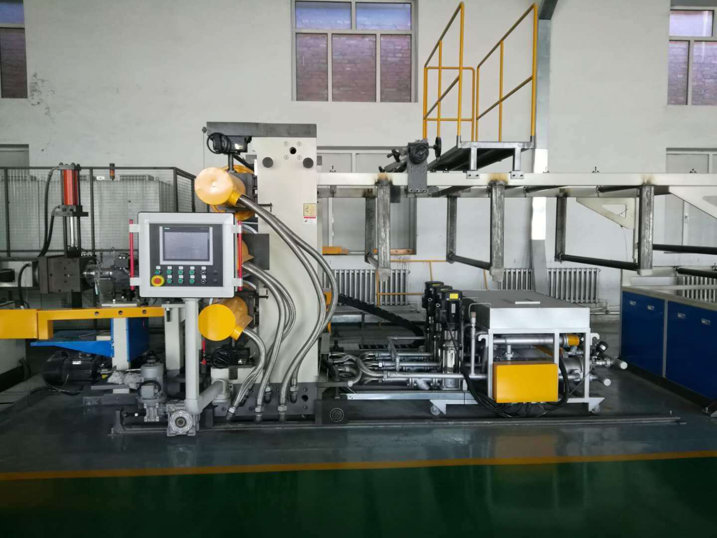 HDPE geocell ekstruderingsudstyr Fabriksbutik