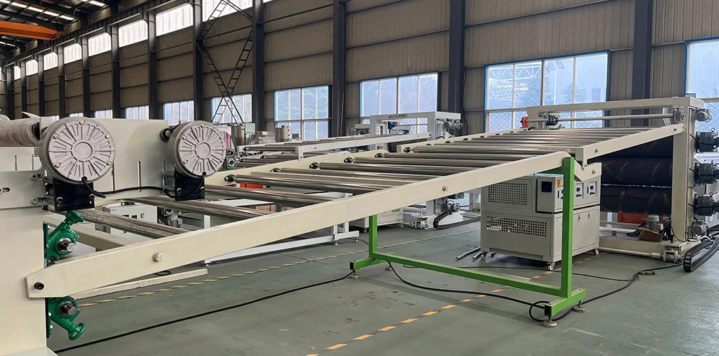 Hdpe Geocell Sheet Extruder Machine