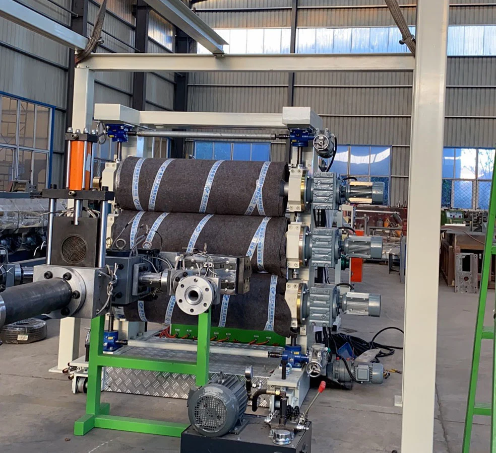 Pe Pp Three Layer Co Extrusion Sheet Machine