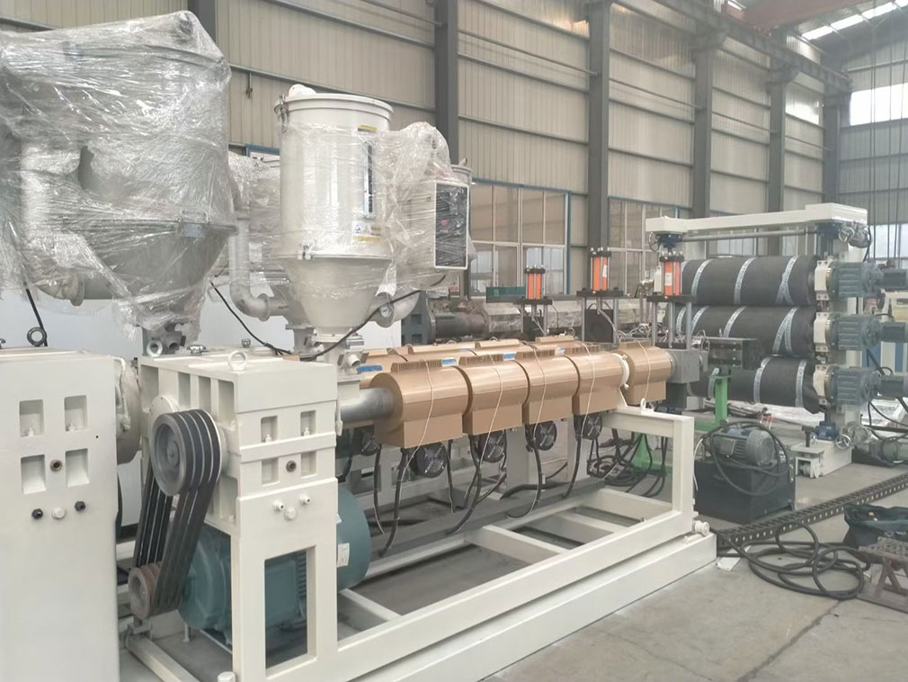 Pe Pp Three Layer Co Extrusion Sheet Machine