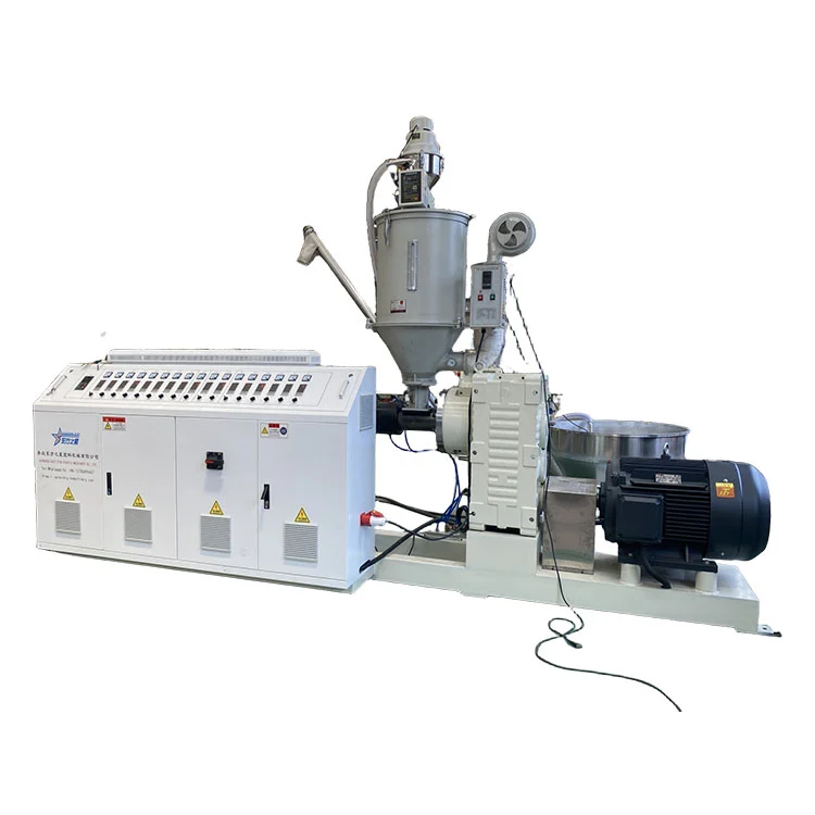 PE PP enkeltlagsark Extruder Machine