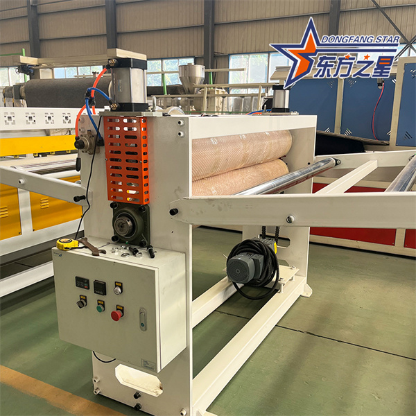 Ekstruderingsmaskine i PET plastik rodkontrolbræt