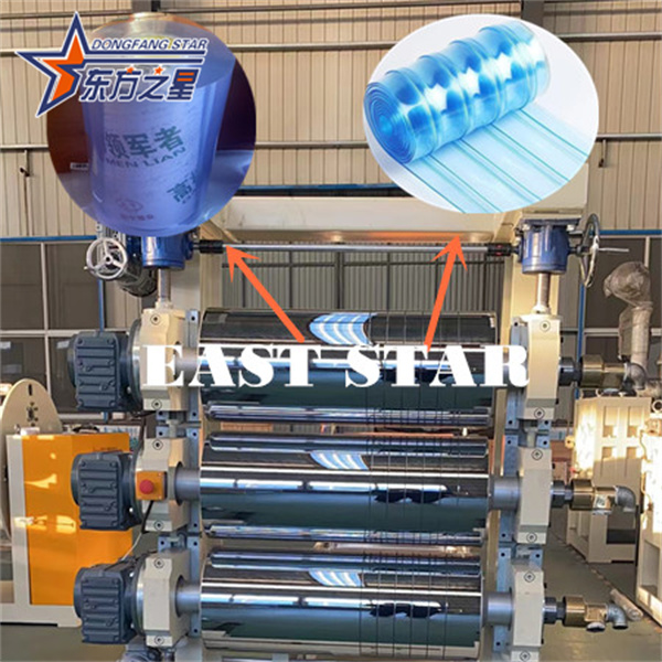 PVC blød dørgardinproduktionsmaskine