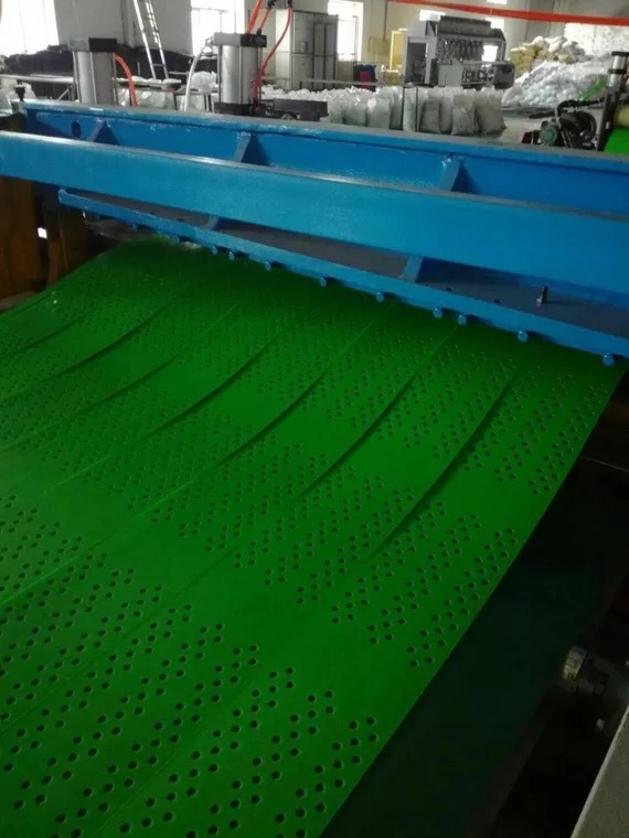 Enkeltskrue ekstruderingslinje til HDPE Geocell produktion